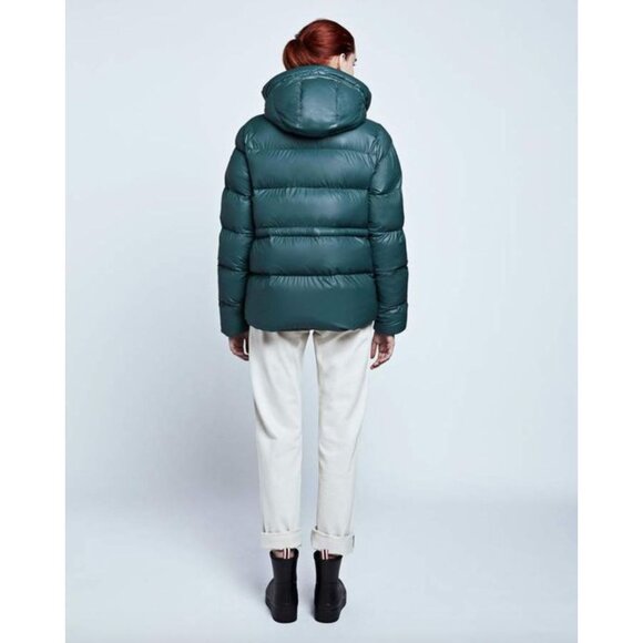 Hunter Original A Line Puffer Jacket Blue Womens Size Medium - Picture 2 of 16